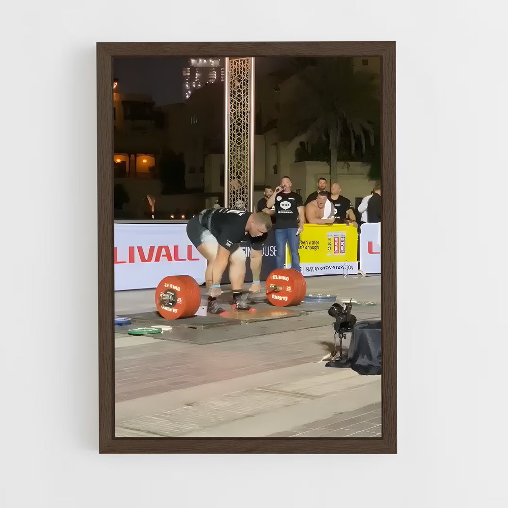 Poster Luke stoltman – affiche Powerlifting (vue 5)